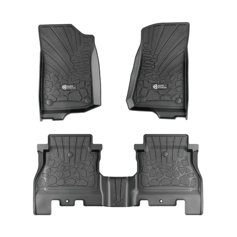 JEEP WRANGLER JL 2018-2023 (Nigrum, unus paro of 3 pieces)